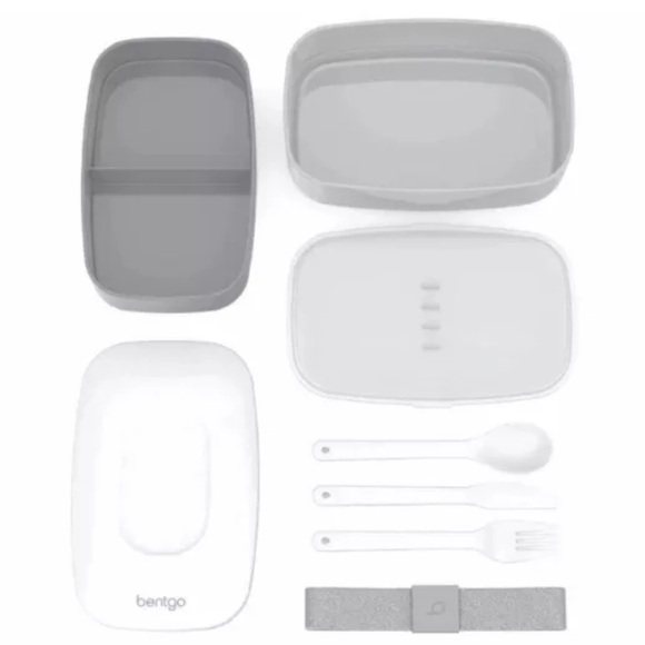 Bentgo Lunch All-in-One Box Stackable Reusable Durable Healthy Eco-Friendly - Picture 4 of 12
